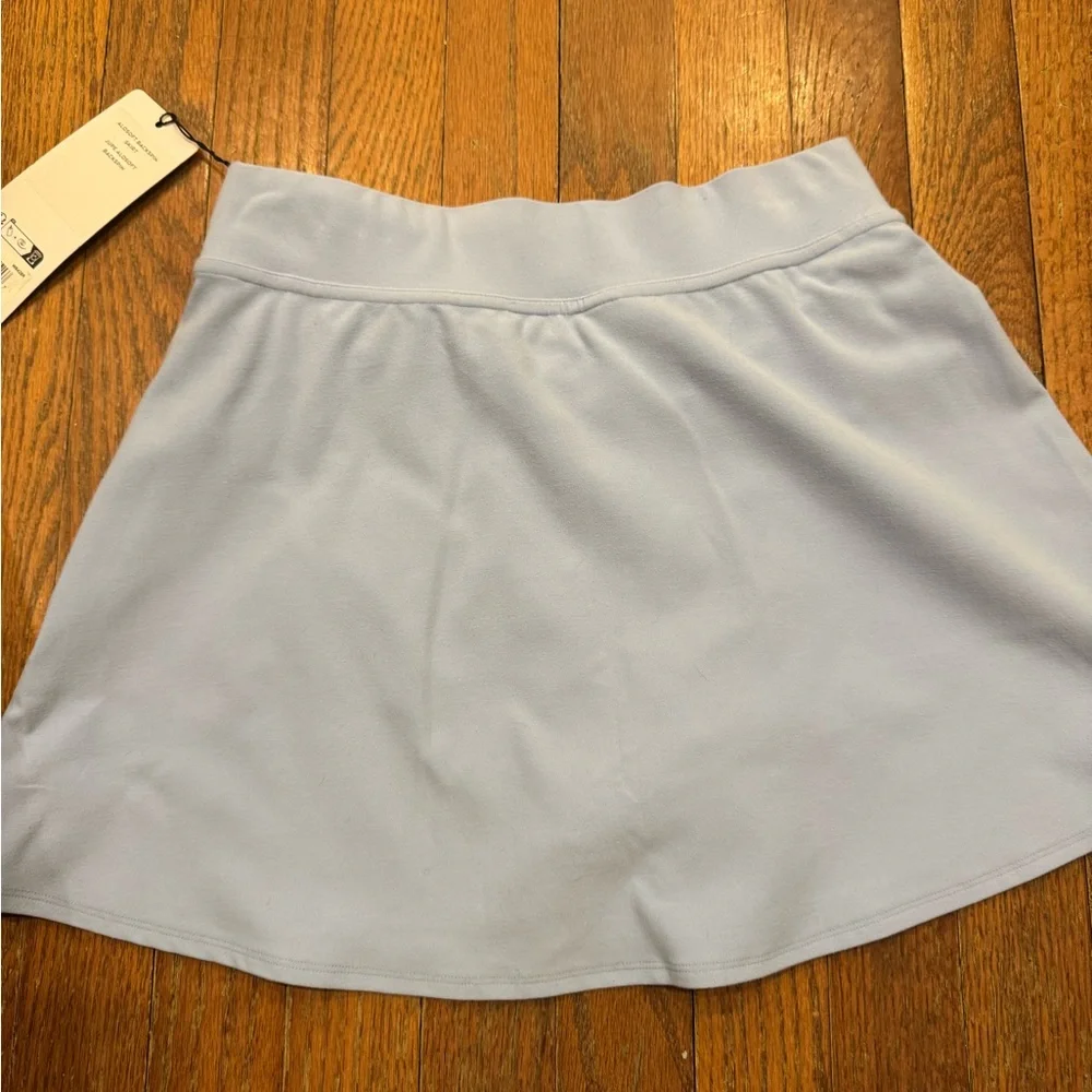 NEW ALO Yoga Seashell Blue tennis Skirt
